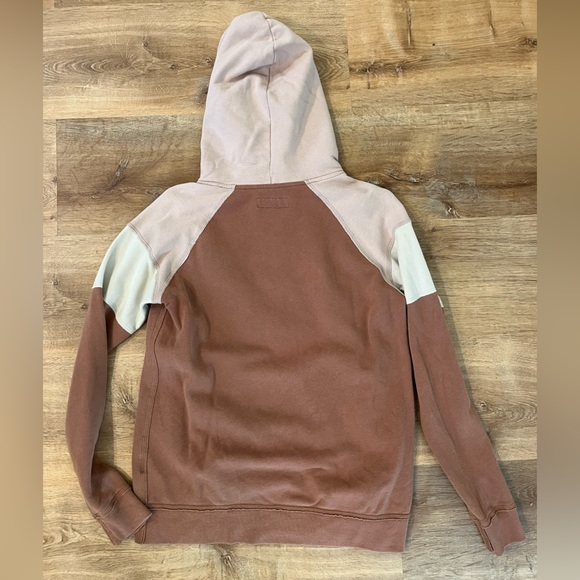 Abercrombie Color Block Hooded Sweatshirt Size Small - Picture 3 of 3